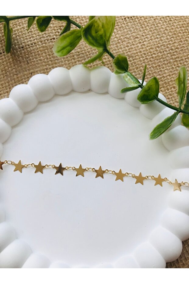 Gold yıldız halhal - 2