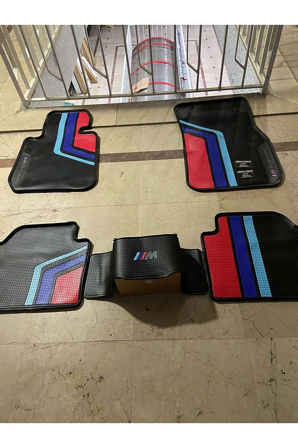 BMW 5 SERİSİ E34 E39 E60 F10 F10LCI G30 M PERFORMANCE LATEKS KAUÇUK PASPAS TAKIMI - 5