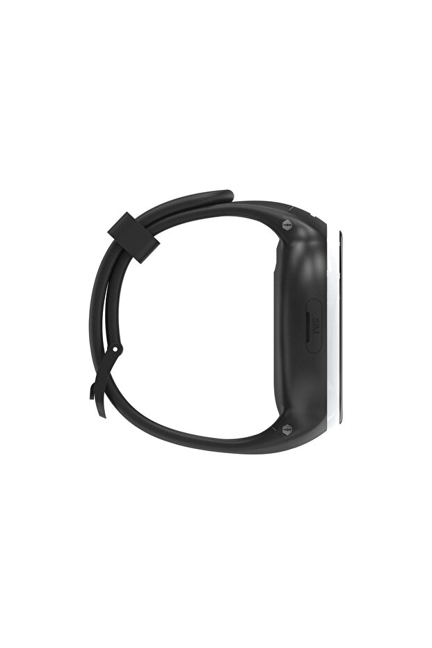 Round Akıllı Çocuk Saati - Black - 3