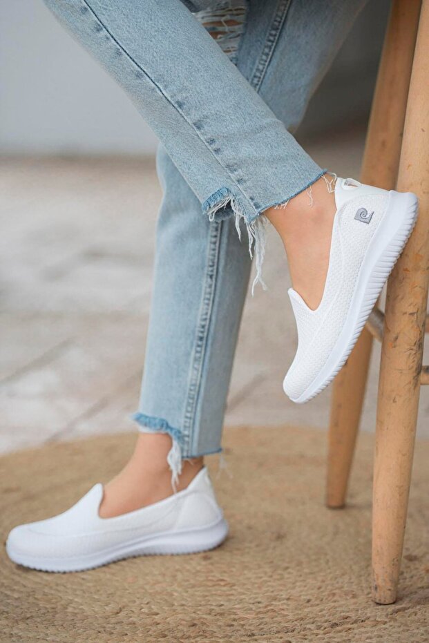 Women's Sports Shoes White Pc-30168-3409