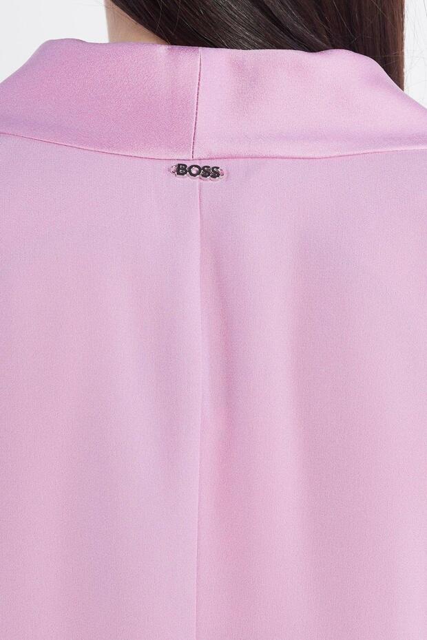 Regular Fit Kadın Blazer Ceket Pembe - 5