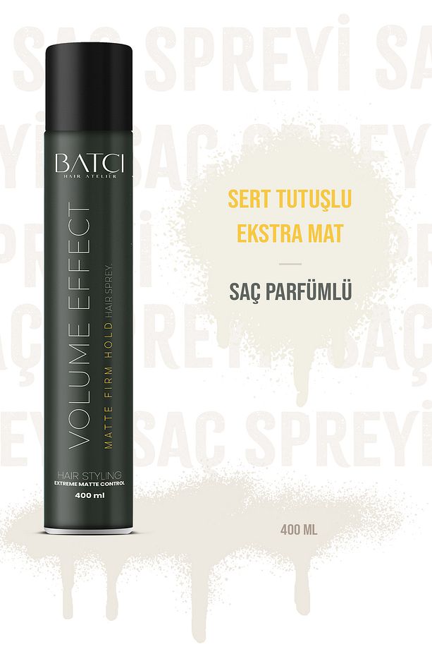 Volume Effect Matte Firm Hold Saç Spreyi 400 ml Mat Güçlü Tutuş Etkili - 2