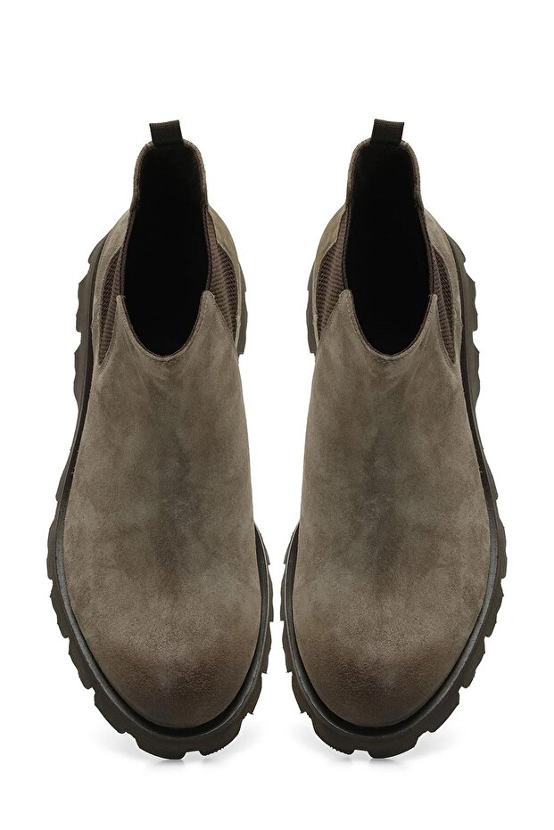 İnci Belfast Vizon Süet Erkek Hakiki Deri Bot - 4