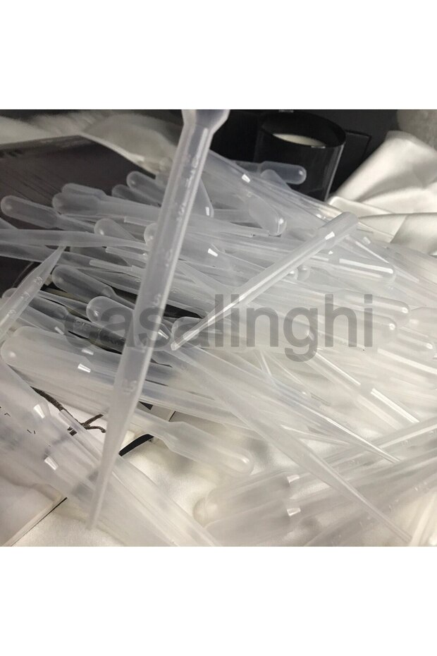 Epoksi Damlalık Reçine Epoxy Şeffaf Pipet Ideal Boy 3 ml - (20 ADET) - 3