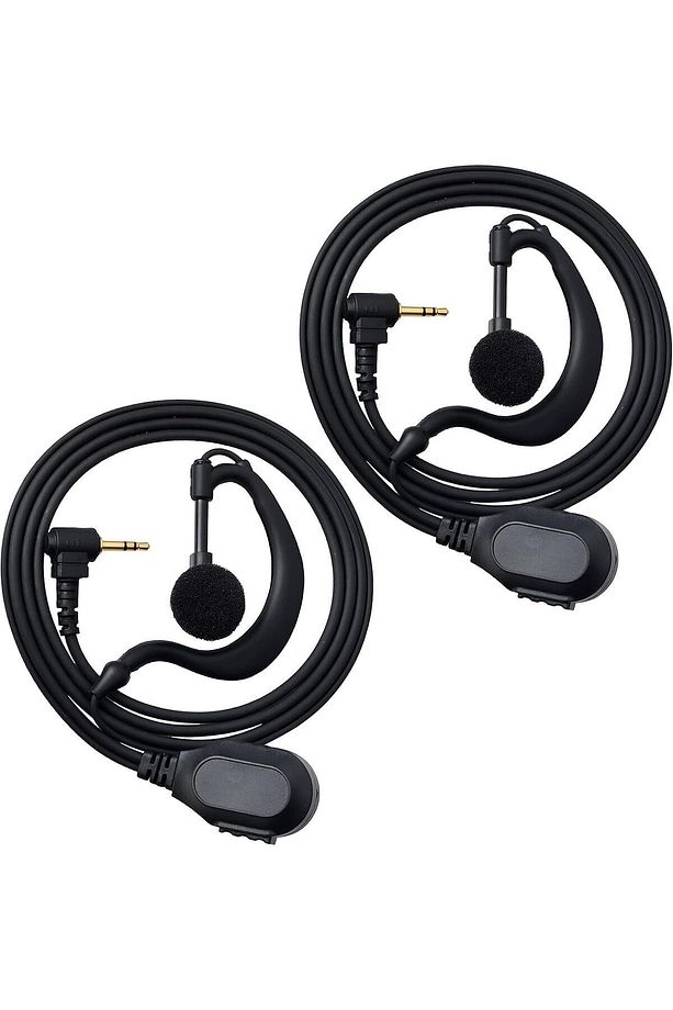 TLKR Talkabout T62, T80, XT180, T82 ile Uyumlu Mikrofonlu 2.5 mm Walkie Talkie Kulaklık - 1