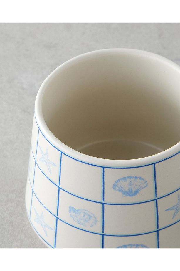 Shellstone Stoneware Kupa 340 ml Mavi - 3