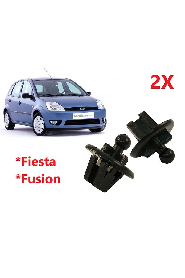 Ford Fiesta Bagaj Askı Klipsi - Pandizot Ipi Tutucusu 2 Adet Takım Sağ Ve Sol 2002-2008 - 1