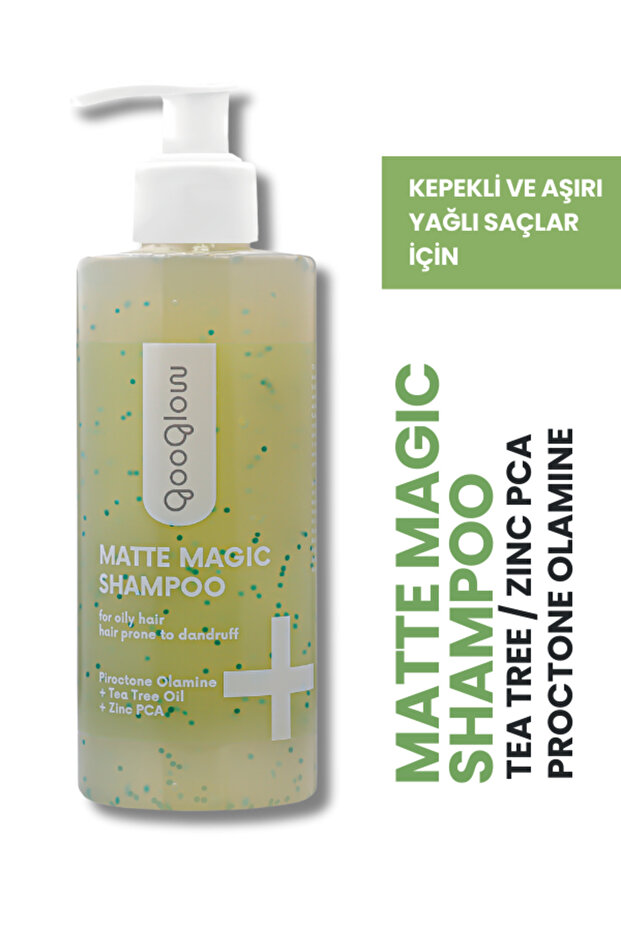 Matte Magic Shampoo - for Oily Hair & Hair Prone to Dandruff / Oily and Dandruff Prone Hair
