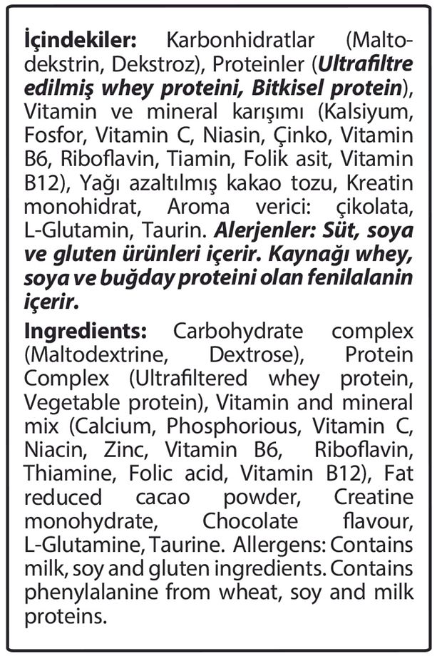 Progainer 5000 gr kurabiye aromalı - 3
