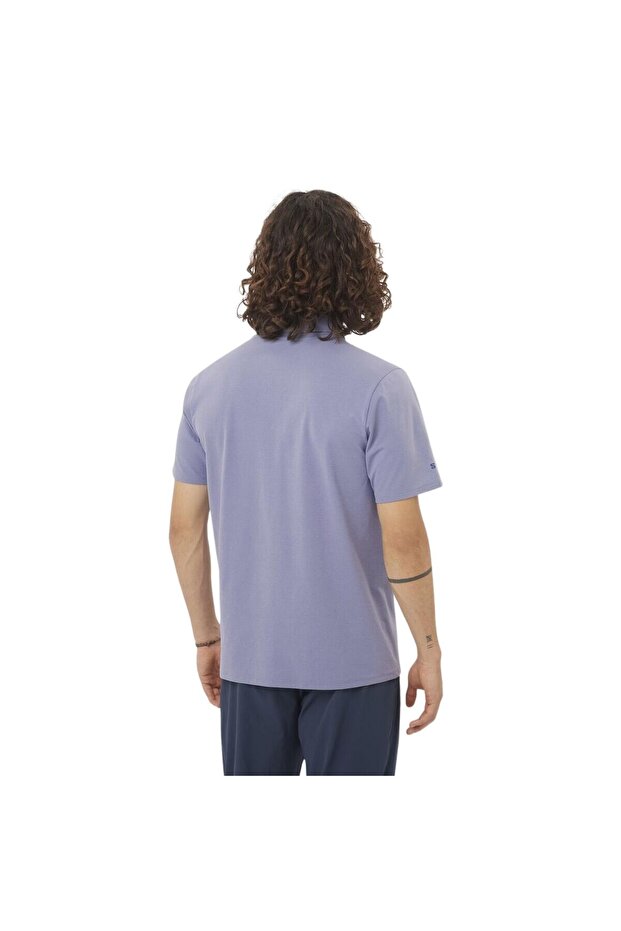 TRACKLINE POLO Ανδρικό T-Shirt ΜΠΛΕ ΓΡΑΝΙΤΗΣ LC2439500 - 6