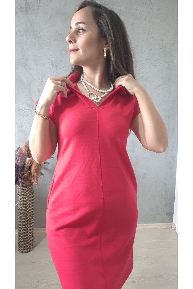 Modal Kumaş Elbise - 3