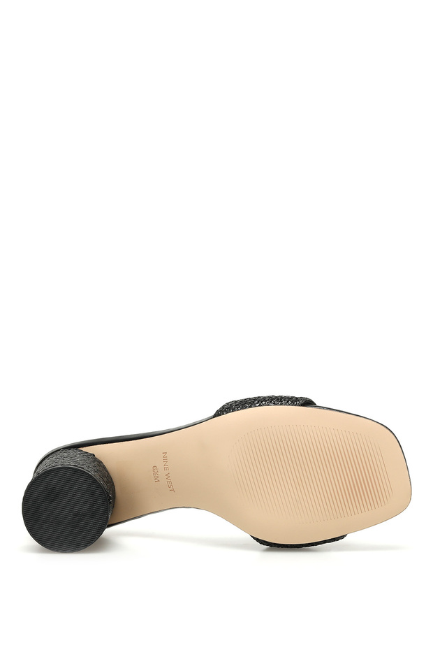 Mapelı2 3fx Siyah Kadın Topuklu Terlik - 6