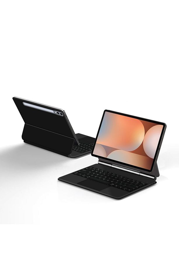 Galaxy Tab S10 Fe / S9 Fe/ S9 / S8 / S7 Uyumlu Klavyeli Kılıf Magic Keyboard Touchpad - 3