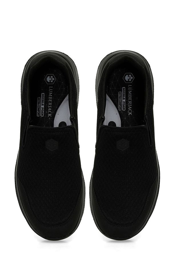 JUSTIN 4PR Siyah Erkek Slip On - 4