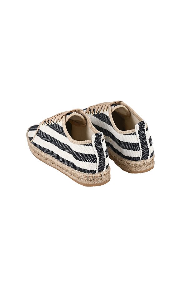 El Yapımı Hasır Taban Espadril - 4