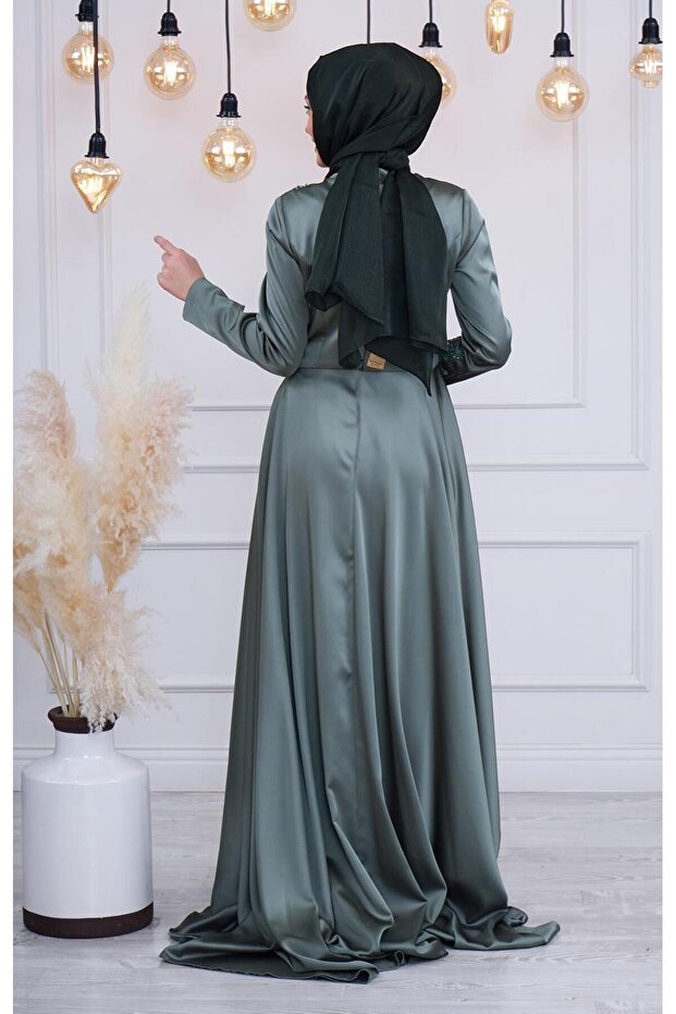 Abiye 4238 Yeşil - 3