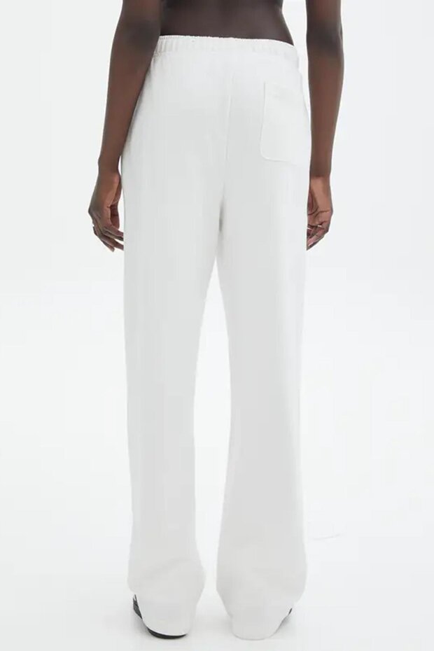 Bílé široké tepláky Basic MG1916 - 4