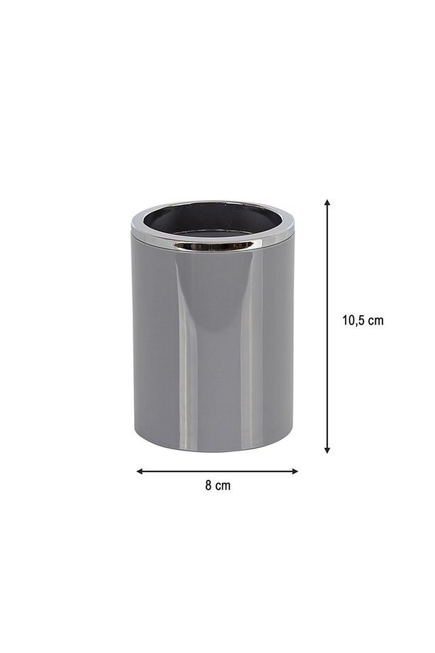Lenox Diş Fırçalık Gri - 4