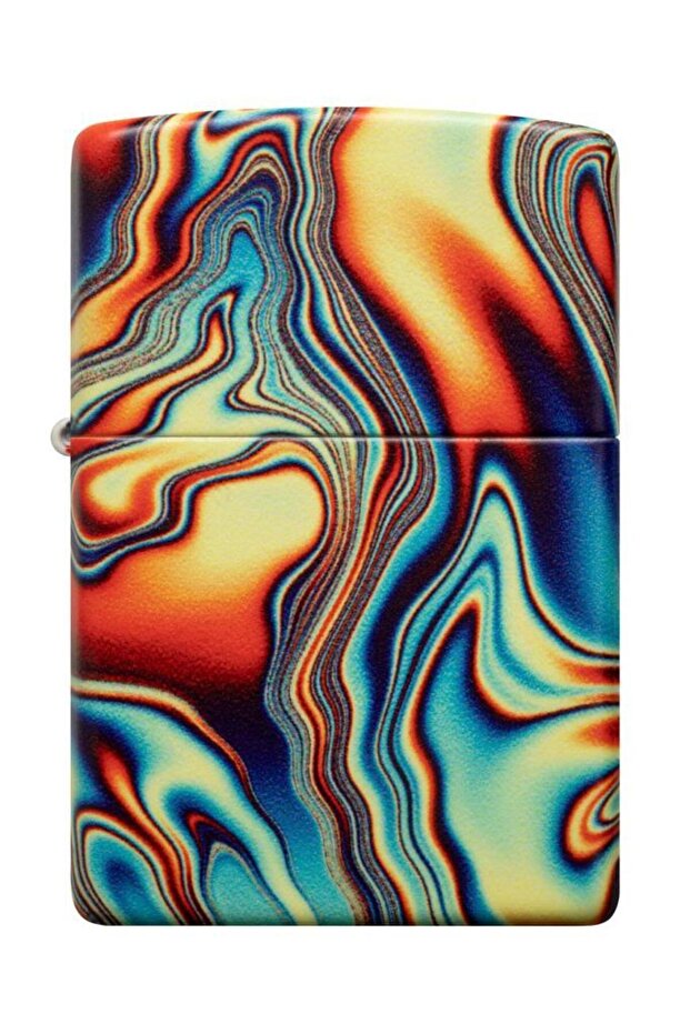 Colorful Swirl Pattern Design Glow In The Dark Çakmak - 1