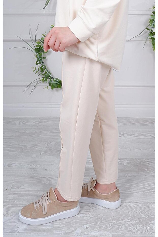 Pantolon 4358 Krem - 3