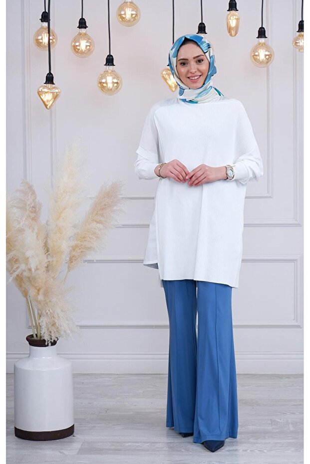 Pantolon 33100 Mavi - 1