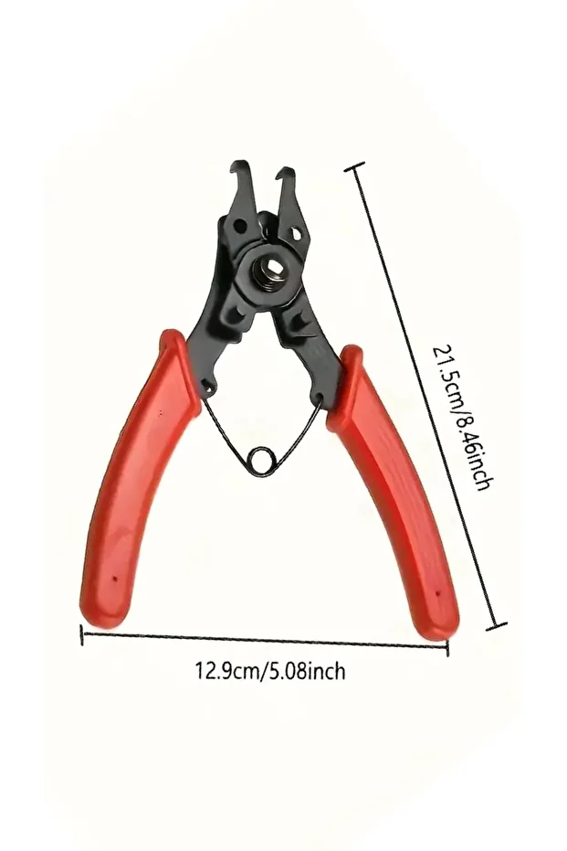 4 ın 1 Segman Takımı Sekman Pense Seti 4 Parça Farklı Model Sekman Seti Circlip pense seti - 2
