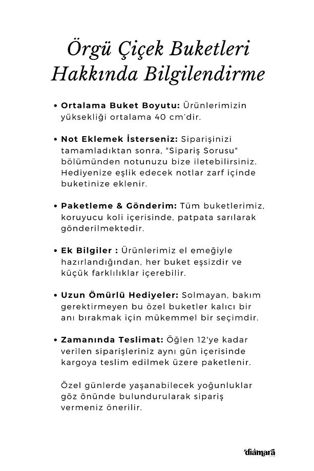 Papatya Senden Önce Senden Sonra Örgü Çiçek Buketi Sonsuz Çiçekler - 4