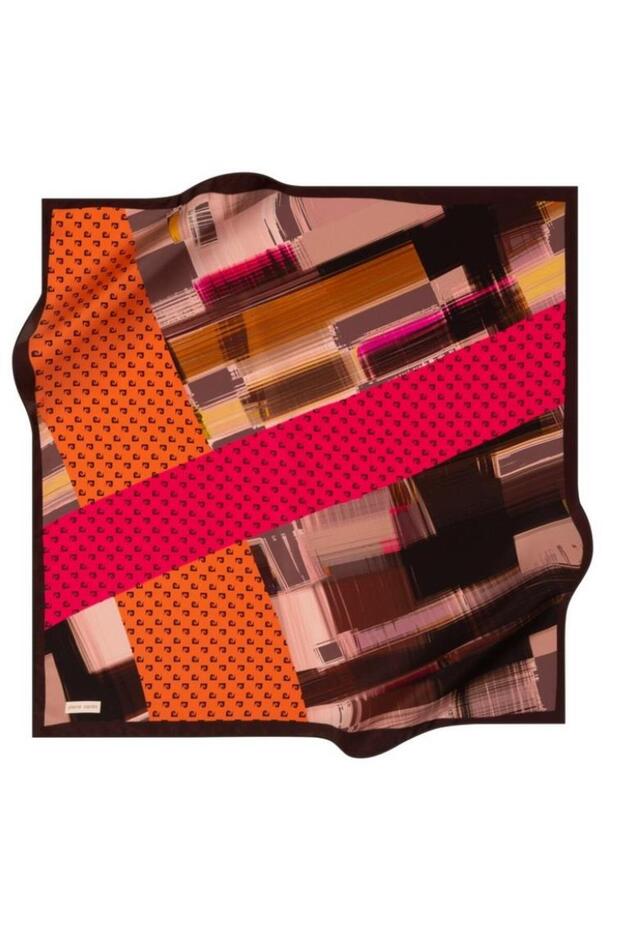Silk Crepe Satin Scarf8847230-341
