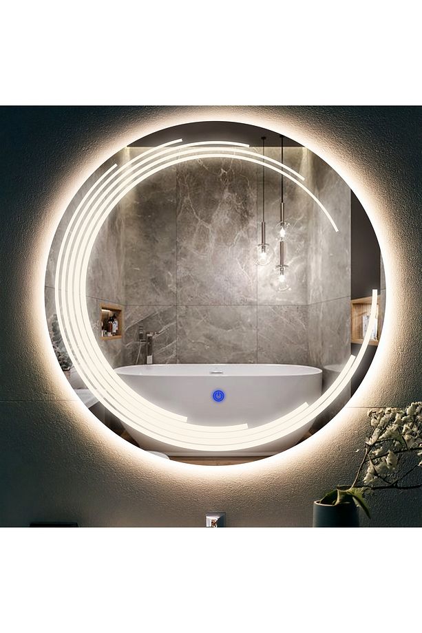 Nova Led'li Kumlamalı Lavabo & Banyo Aynası (Dokunmatik Sensörlü) - 2