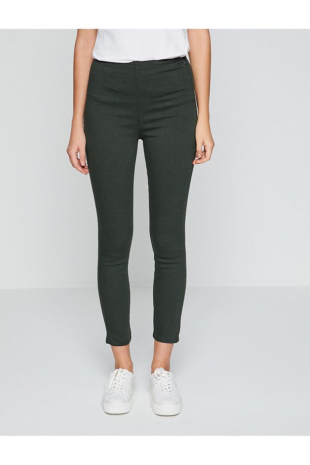 Kadın Yeşil Pantolon 8YAL41210JW - 3