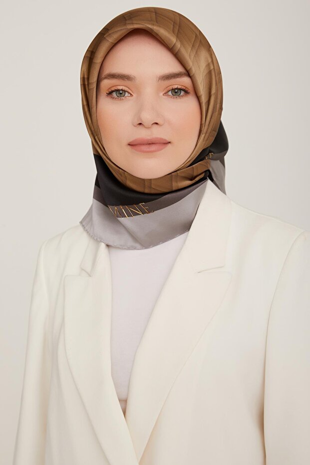 وشاح حريري تيفيل 8813D-34