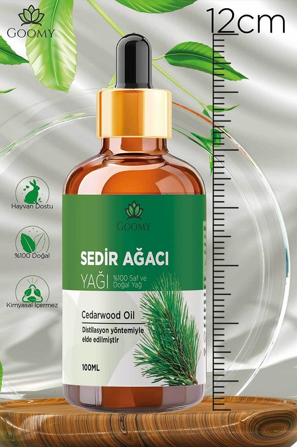 Sedir Ağacı Uçucu Yağı 100 Ml %100 Saf Ve Doğal Cedarwood Essential Oil - 4