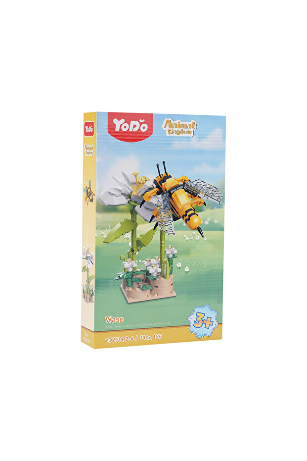 Blok Çiçek ve Arı 166 Parça - 6