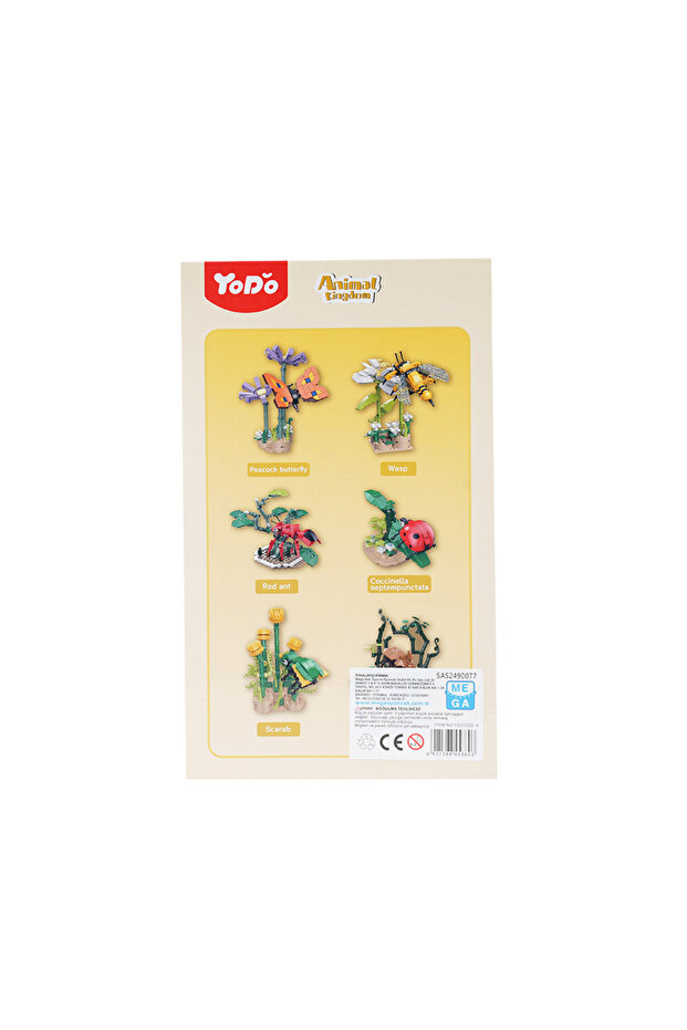 Blok Çiçek ve Arı 166 Parça - 7