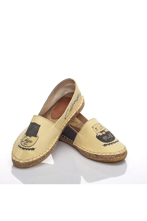 El Yapımı Hasır Taban Espadril - 4