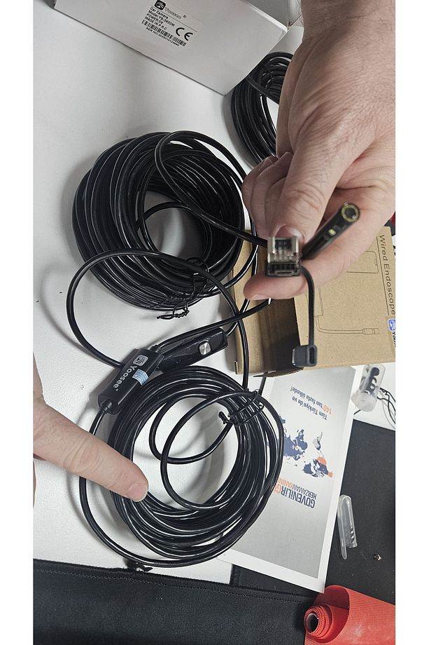 3 Kameralı USB Type-C 15MT Yılan Kamera - 3