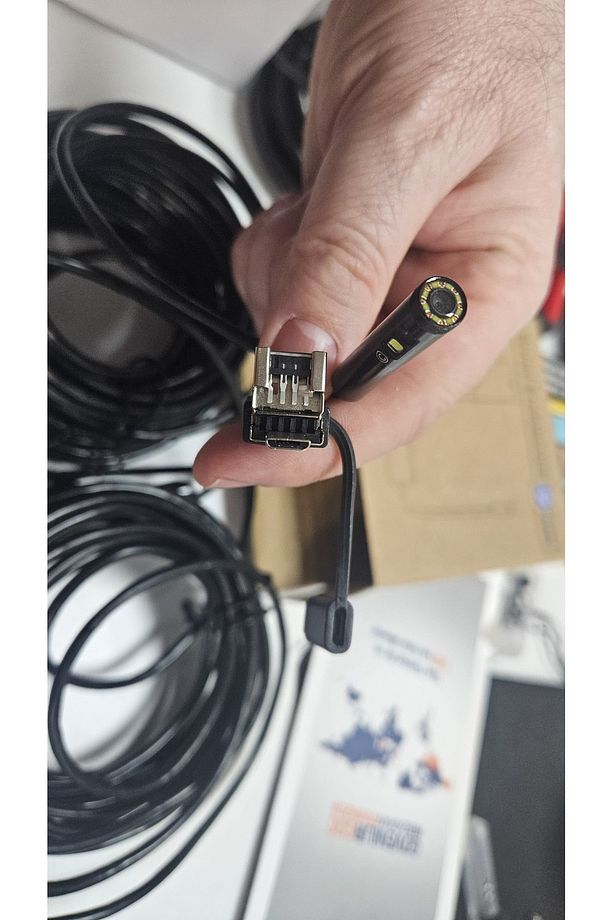 3 Kameralı USB Type-C 15MT Yılan Kamera - 2