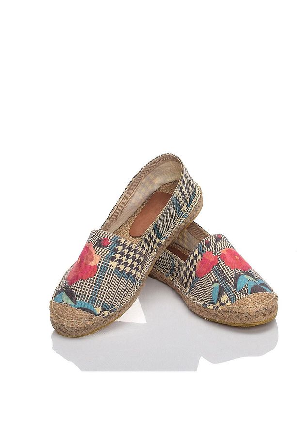 El Yapımı Hasır Taban Espadril - 3