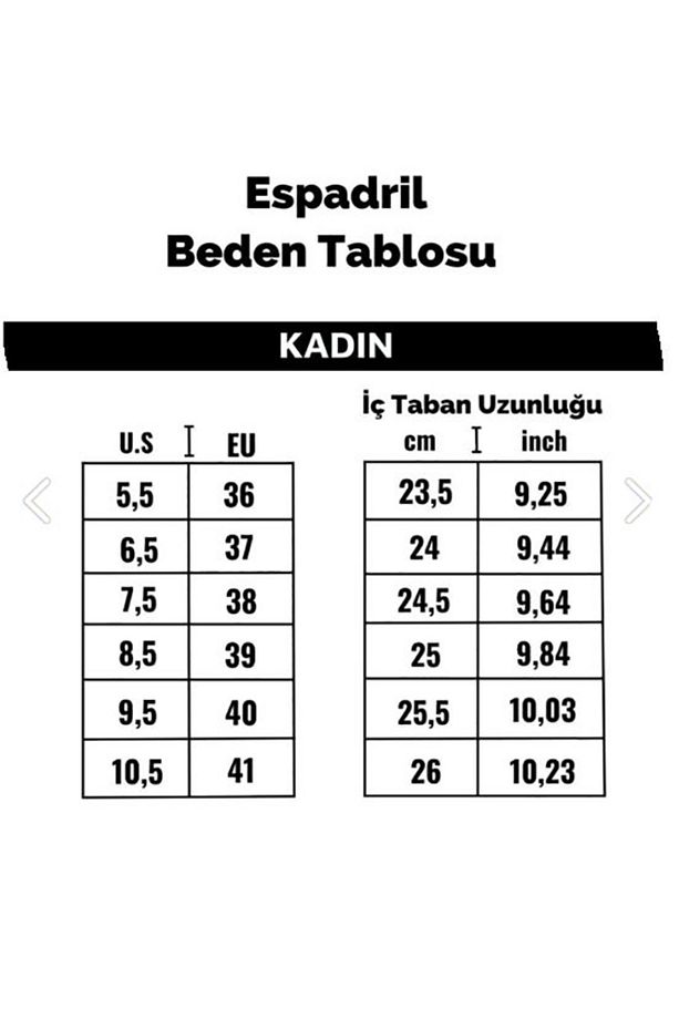 El Yapımı Hasır Taban Espadril - 6