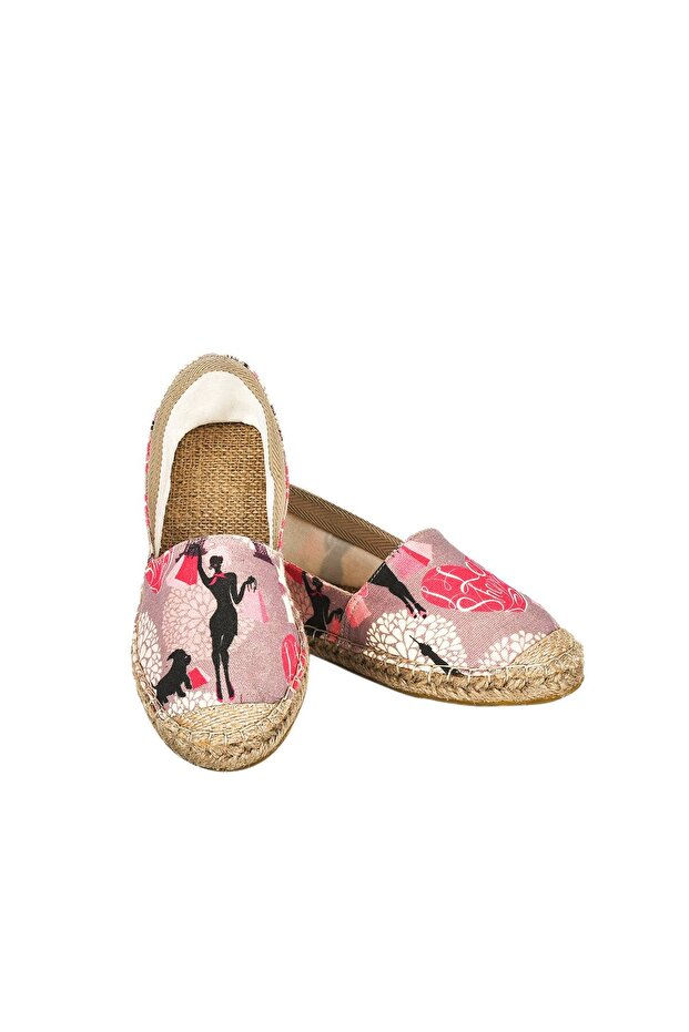 El Yapımı Hasır Taban Espadril - 2