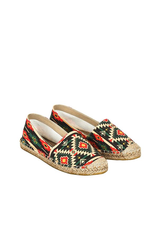 El Yapımı Hasır Taban Espadril - 1