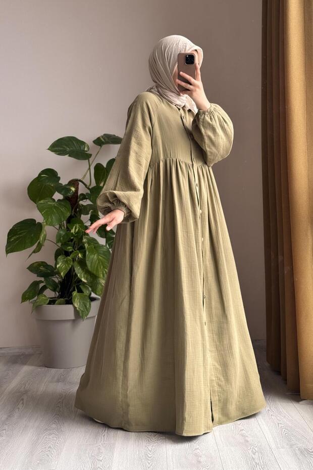 Müslin Ferace- Ihlamur - 5