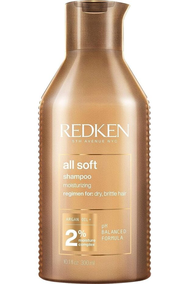 All Soft Shampoo 300ml – Intense Softness & Shine For Dry, Brittle Hair With Argan Oil