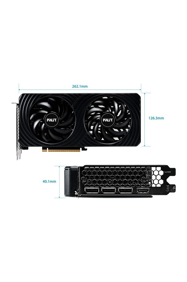 Geforce Rtx5060ti Dual 8gb 128bit Gddr7 Ekran Kartı Ne7506t019p1-gb2062d - 8
