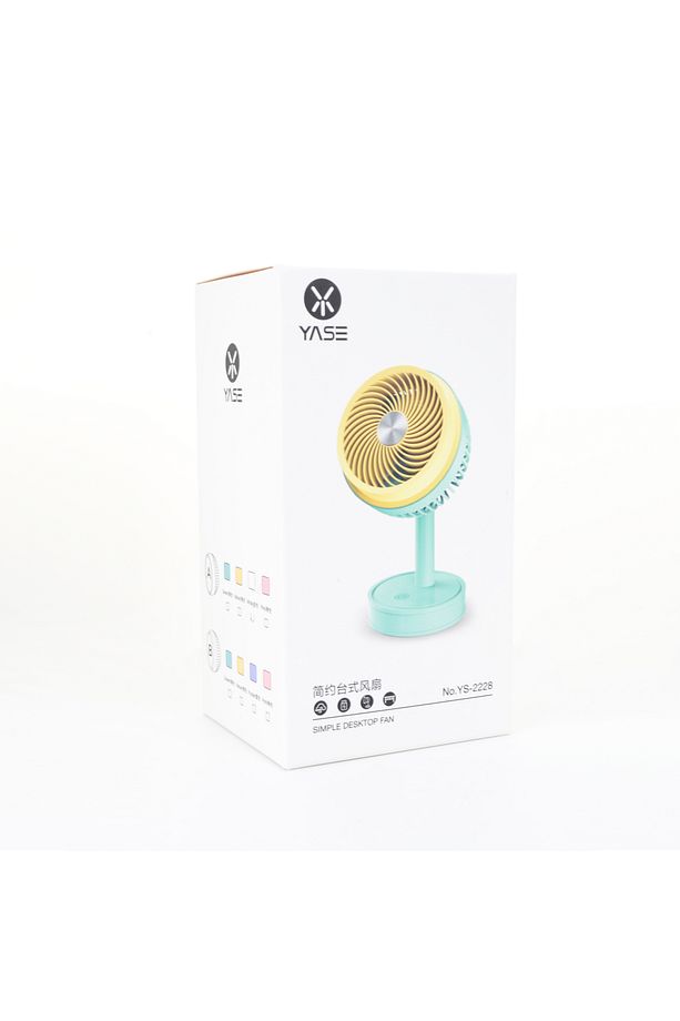 Winex Mini Taşınabilir Portatif Fan 3 Kademeli Vantilatör Pembe - 7