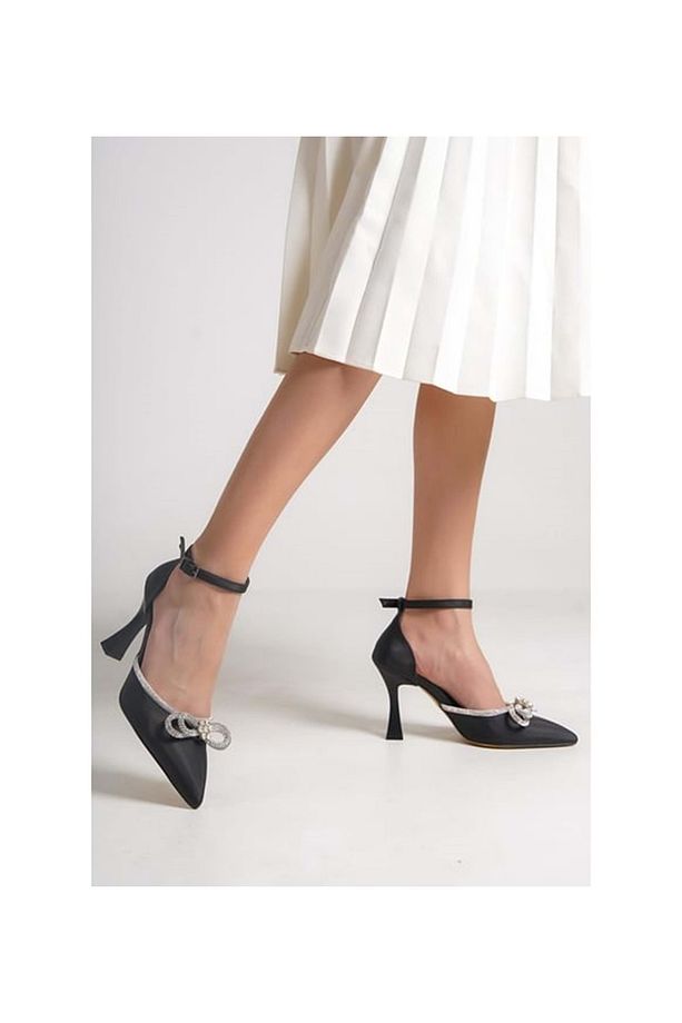 Moda Ayakkabı 01118 Ayışığı 7Cm Topuklu Kadın Ayakkabı - 3