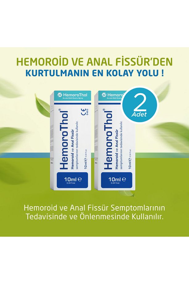 H.emoroid B.asur Onarıcı Bitkisel Sprey 20 ml - 1