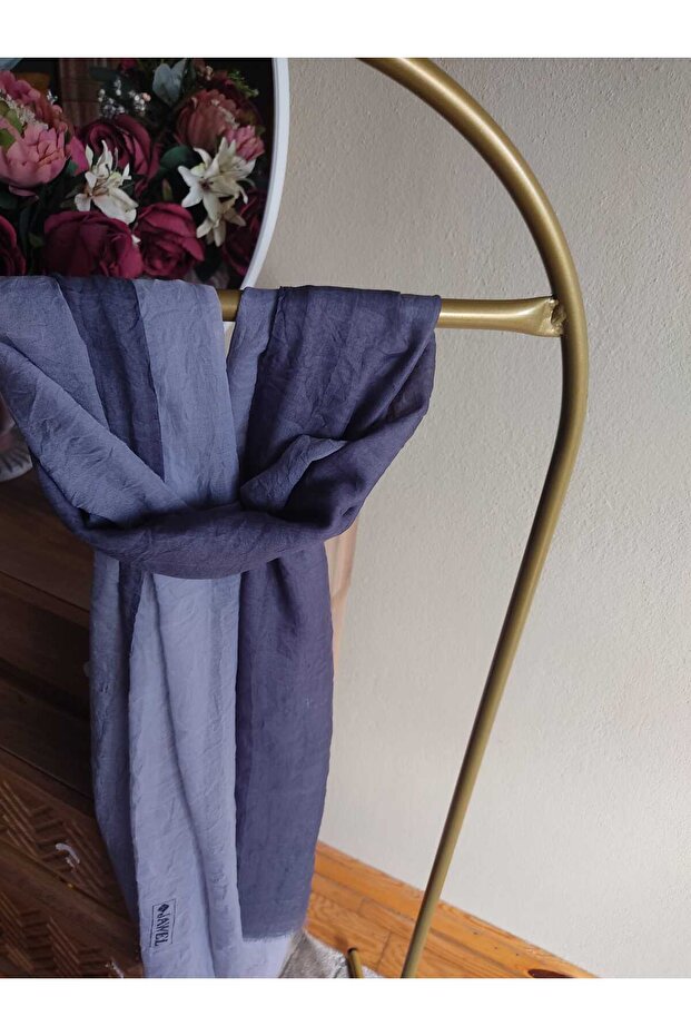 Jawel Çift Renkli Konfor Şal - 1