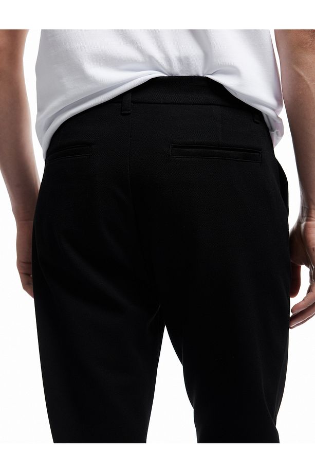 Normal Bel Cep Detaylı Slim Fit Chino Pantolon - 4