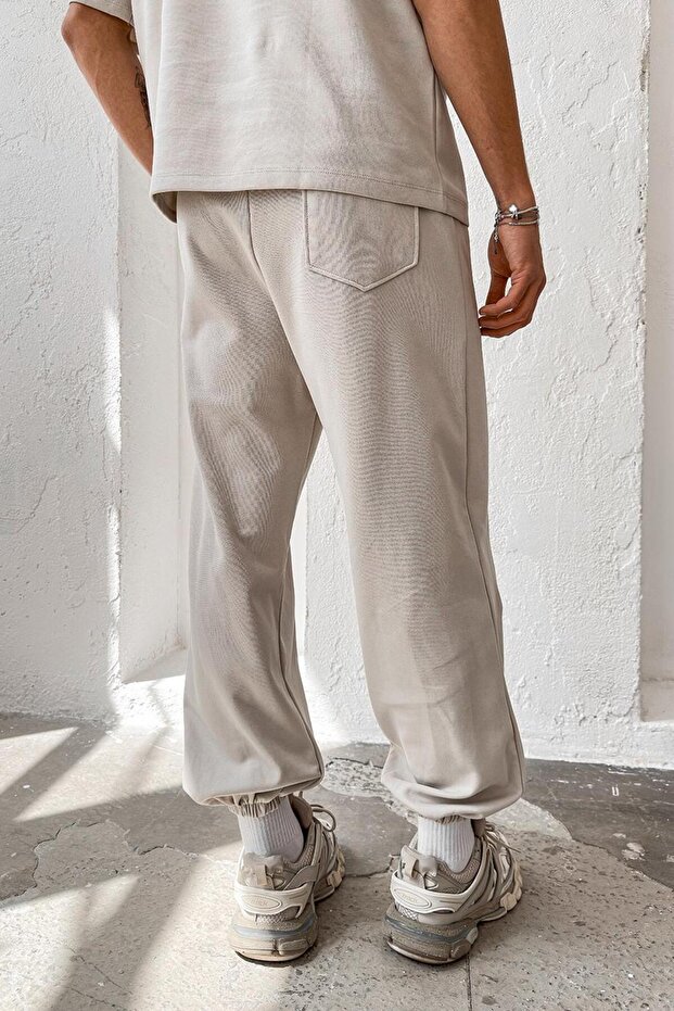 Taş Cozy Premium Basic Paça Lastik Eşofman - 6